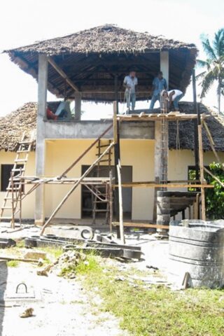 House being built at TICC